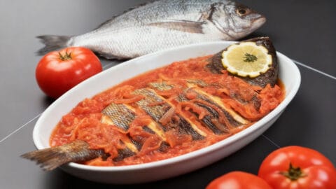 Dorade au safran