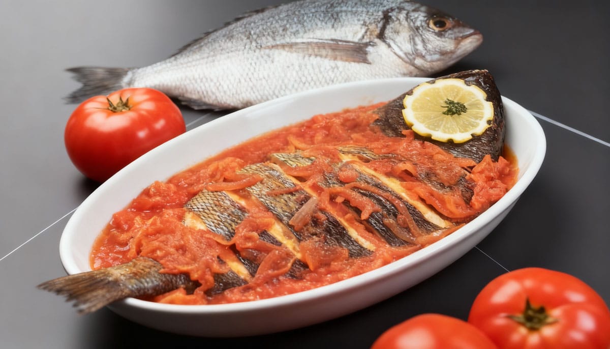 Dorade au safran