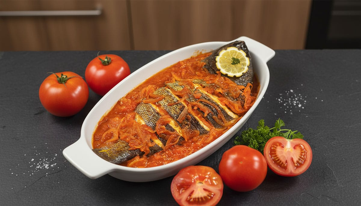 Dorade au safran