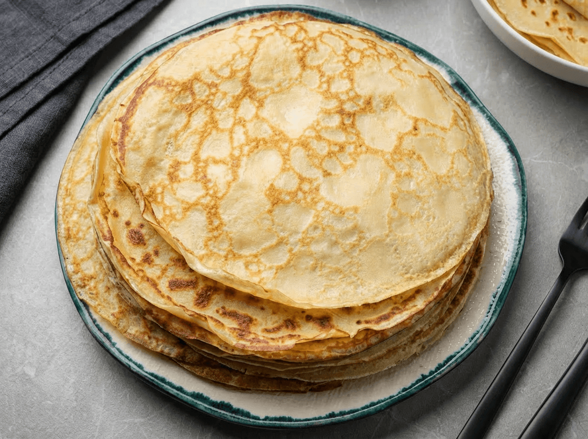 Pâte à crêpes fines (recette de base)