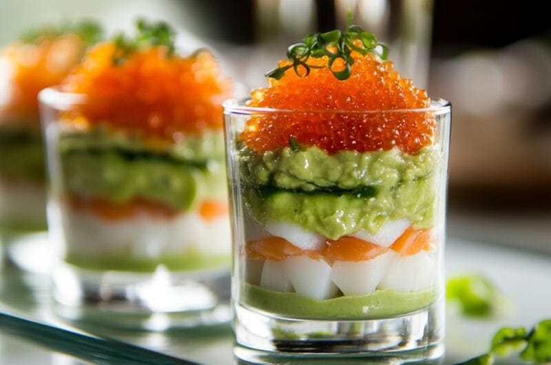 Recette de verrines océane