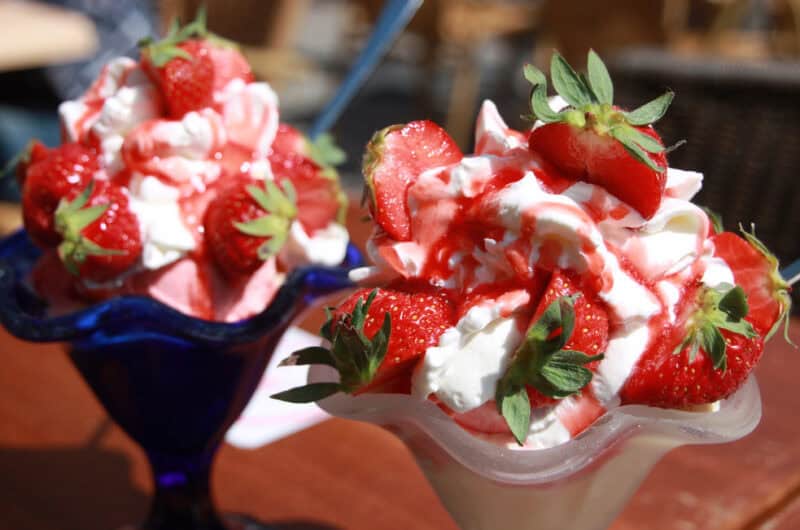recette fraise melba