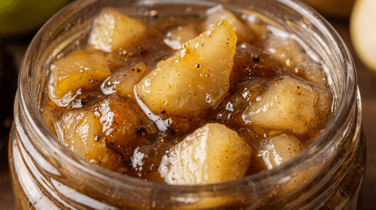 Confiture de poires au vinaigre