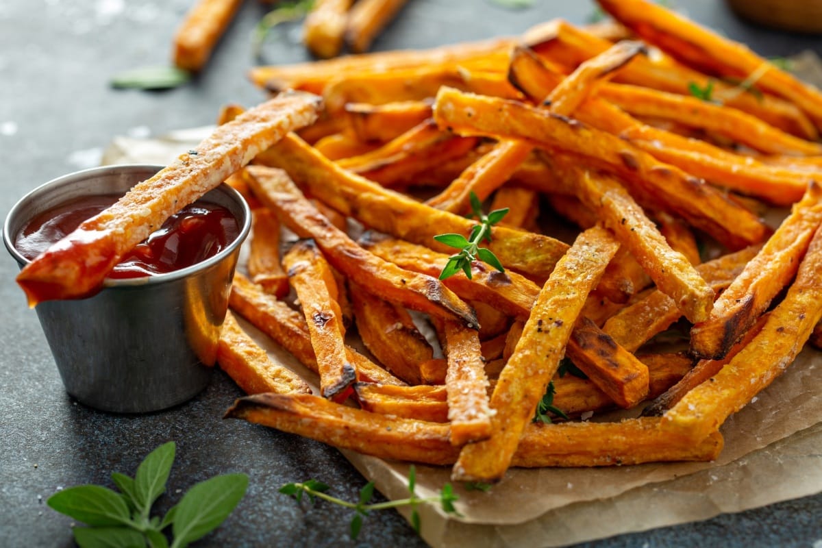 Frite de patate douce