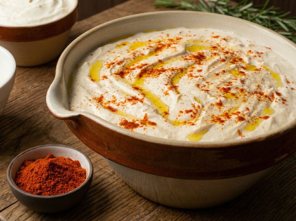 Fromage blanc au paprika