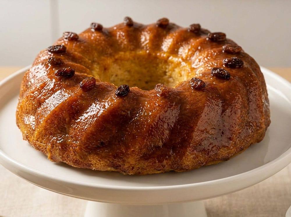 Gâteau de semoule au caramel