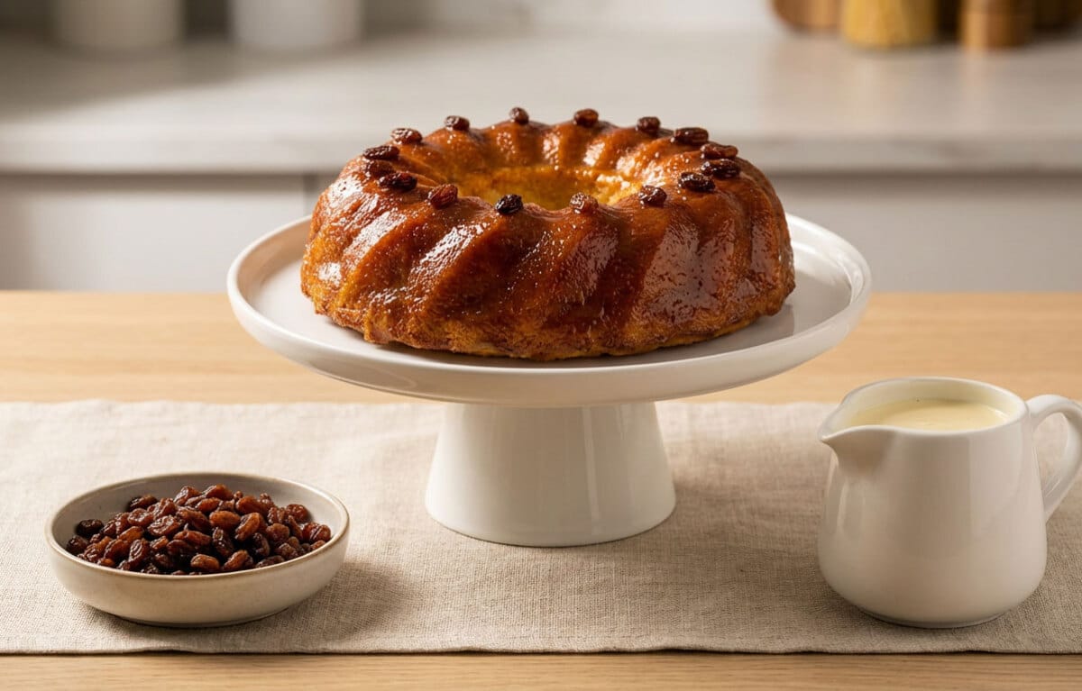 Gâteau de semoule au caramel