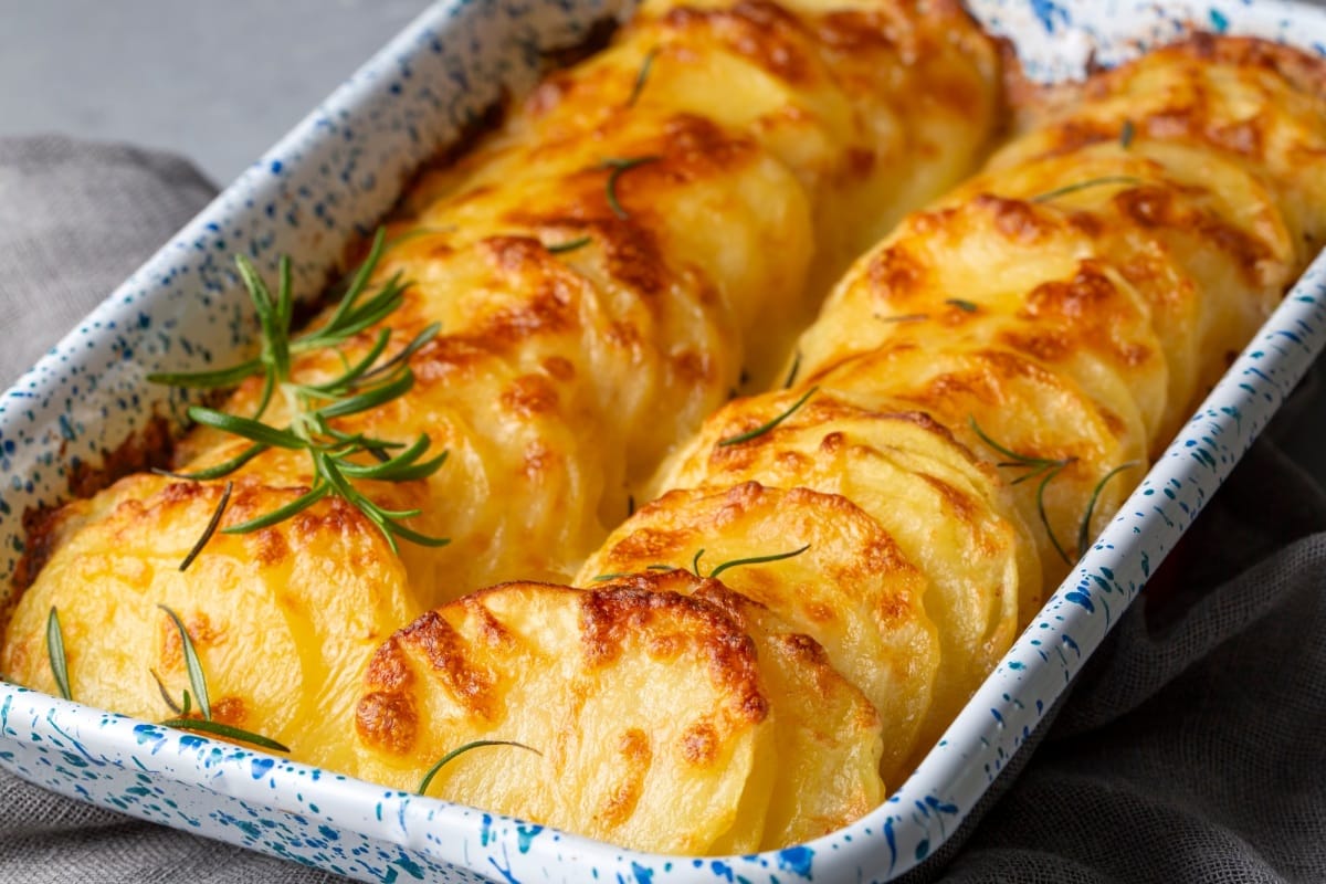 Gratin de pommes de terre - gratin de pommes de terre au four