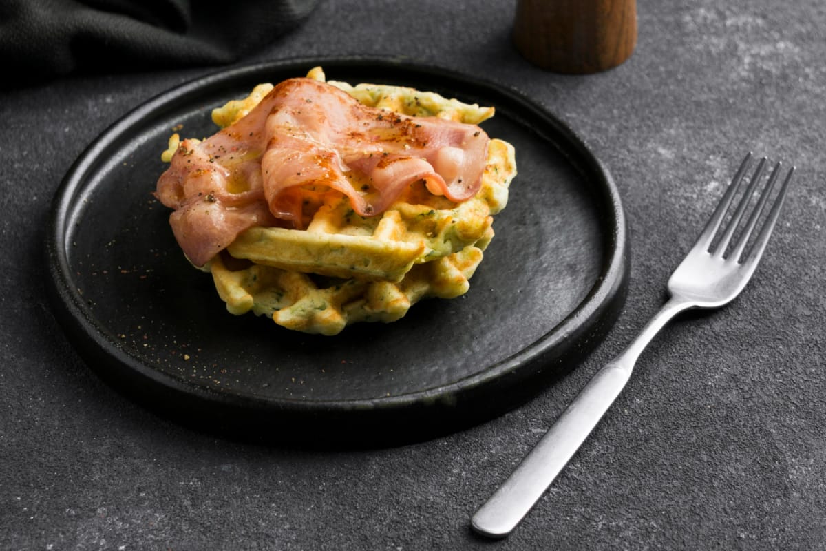 Gratin de pâtes au jambon
