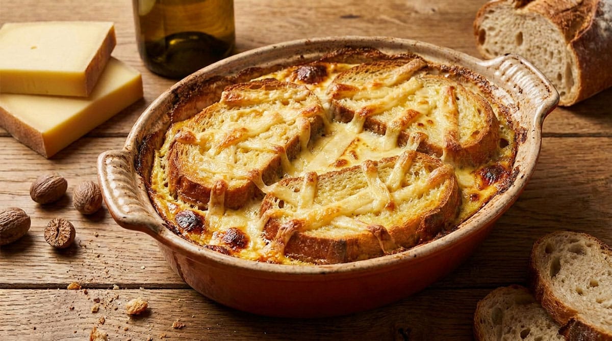 Gratinade de pain suisse