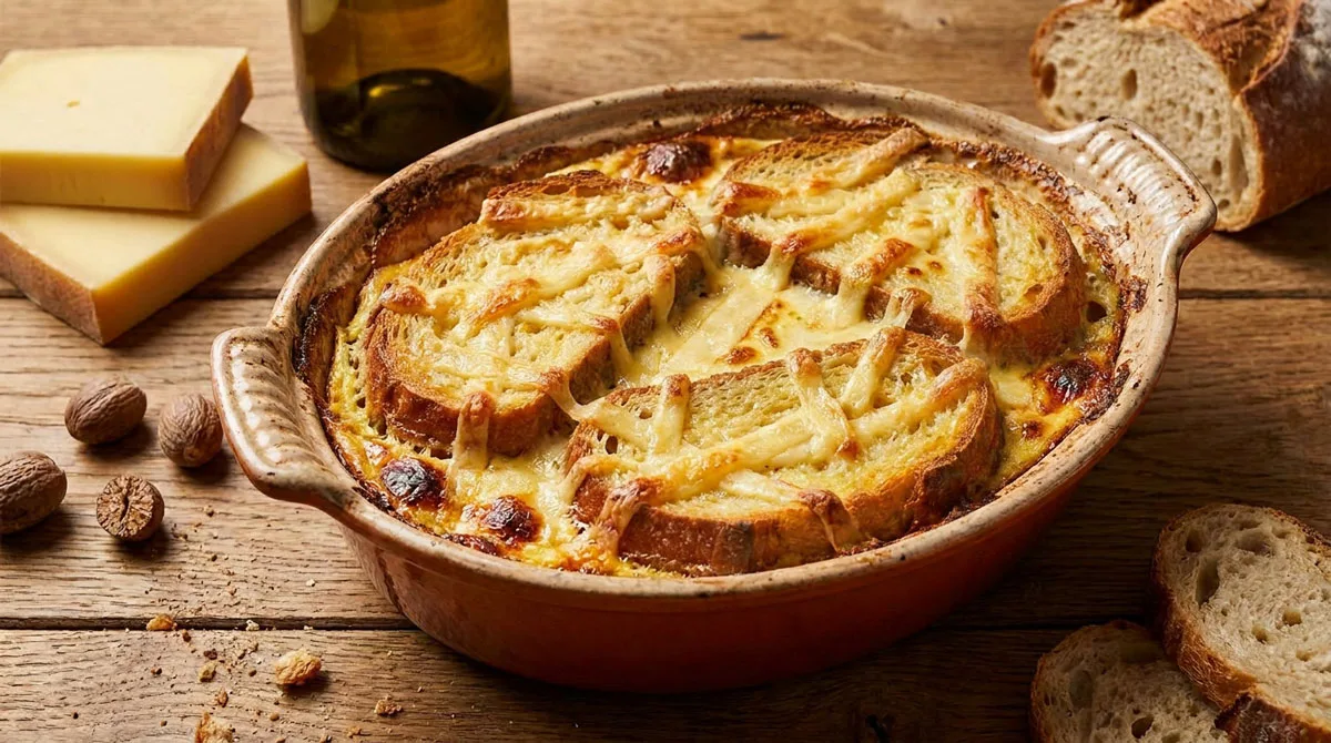 Gratinade de pain suisse