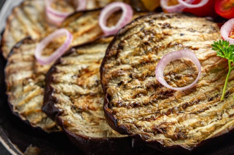 Recette d'aubergine grillée au four