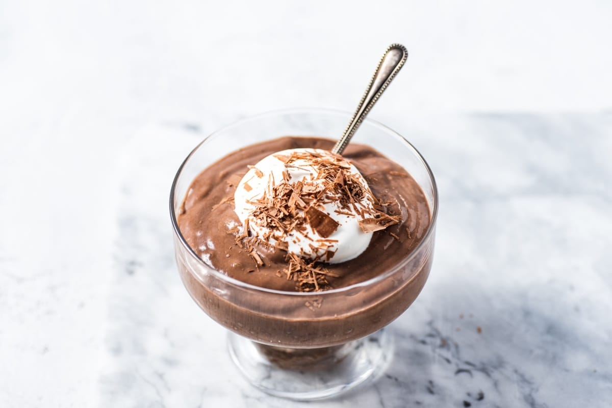 Mousse au chocolat onctueuse