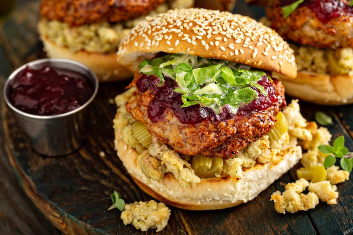 Pains à burgers au levain