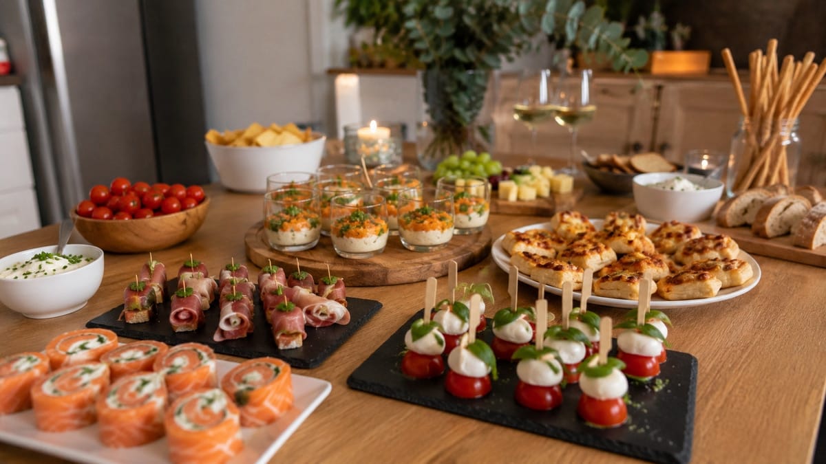 Réussir un apéro dînatoire sans passer des heures en cuisine