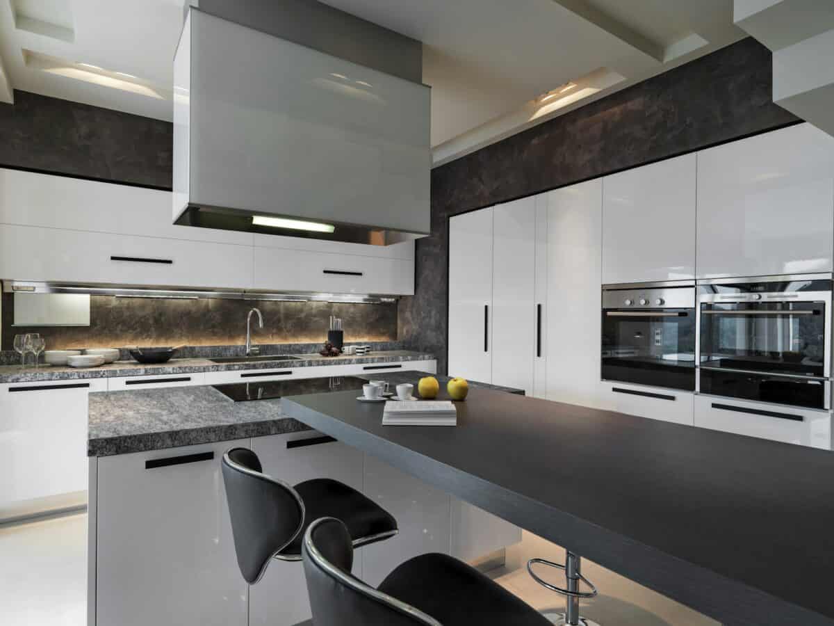Intérieur d'une cuisine moderne