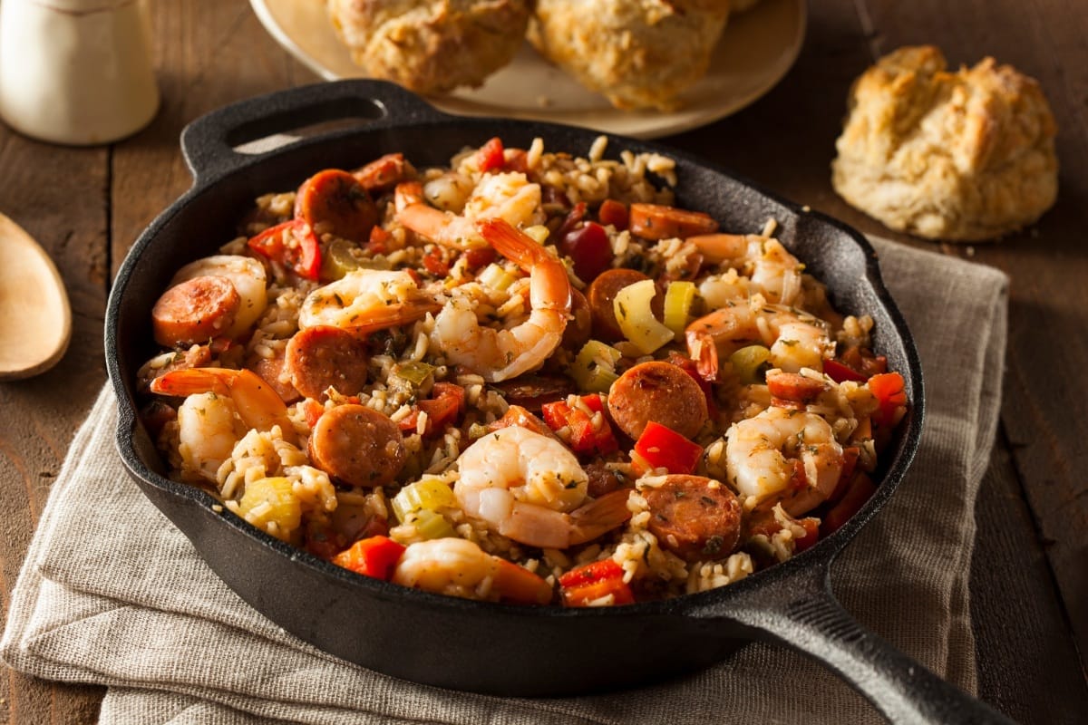 Jambalaya cajun maison épicé