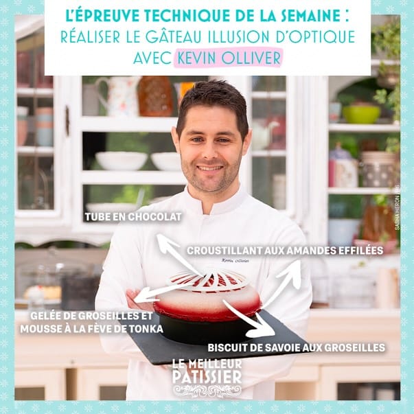 Kevin Ollivier au Meilleur Pâtissier 2024