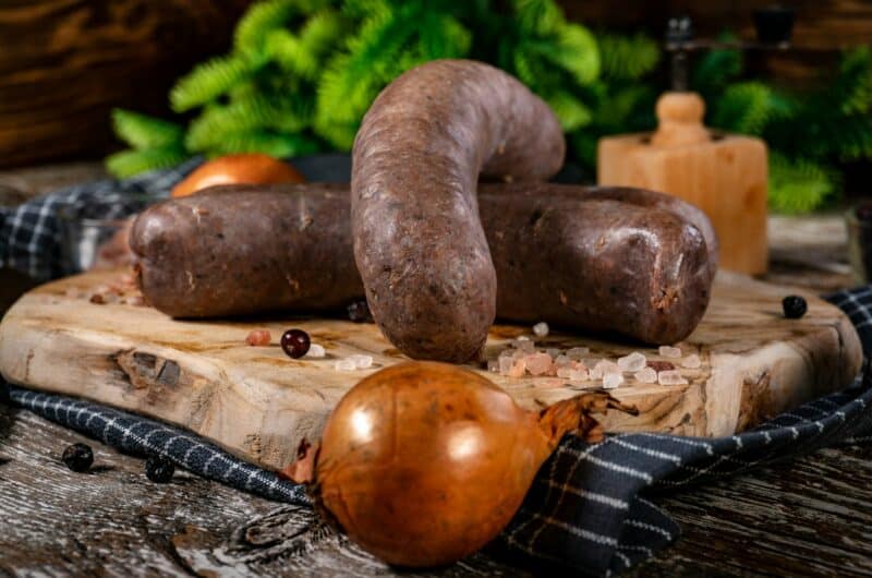 Recette de boudin noir au four