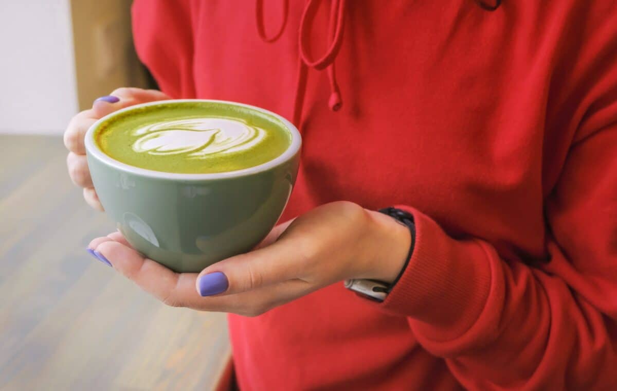 Matcha latte 🍵