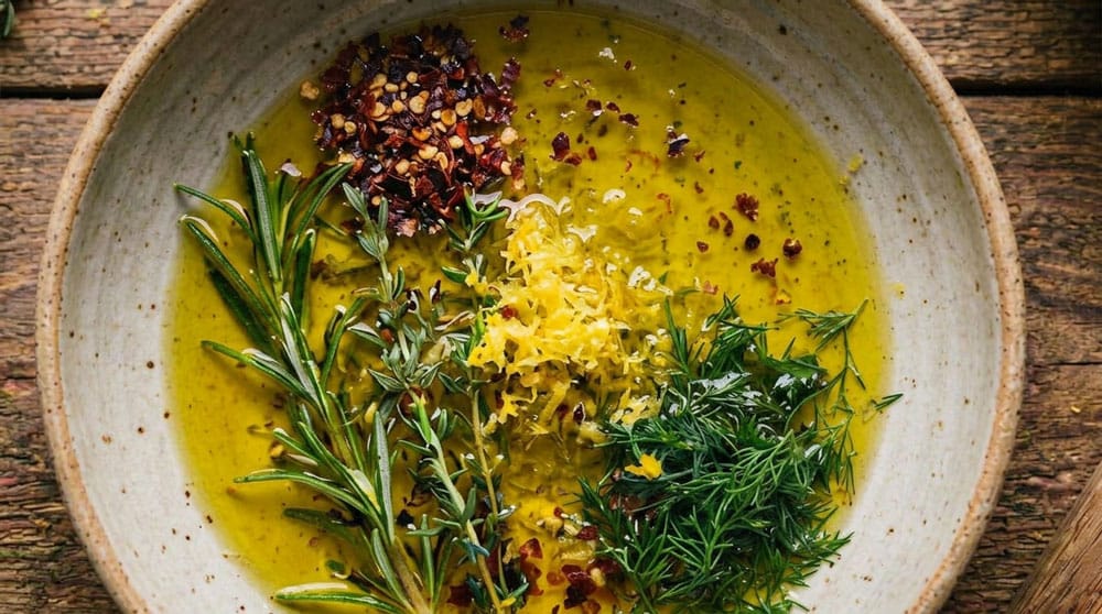 Marinade au citron pour poissons à griller