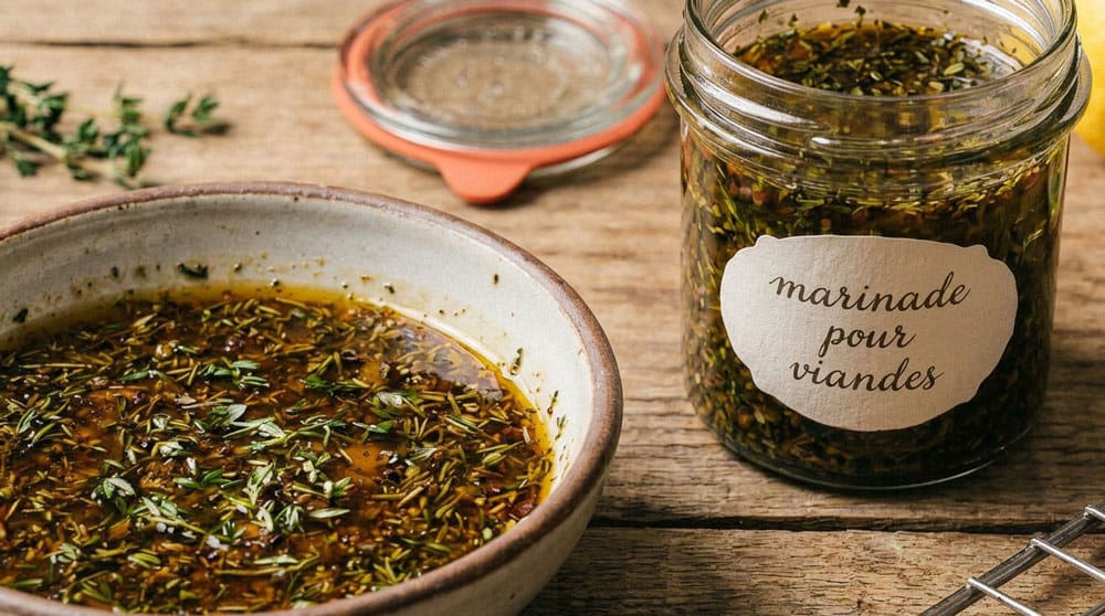 Marinade instantanée pour petites pièces de viande et gibier à griller