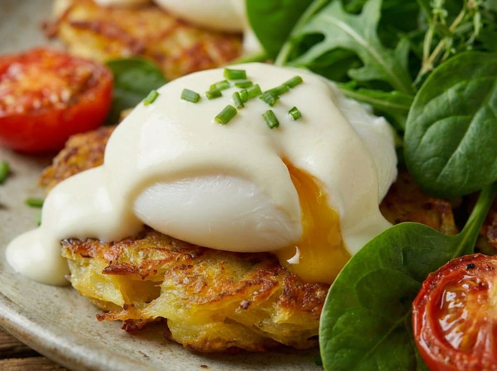 Oeufs pochés Parmentier