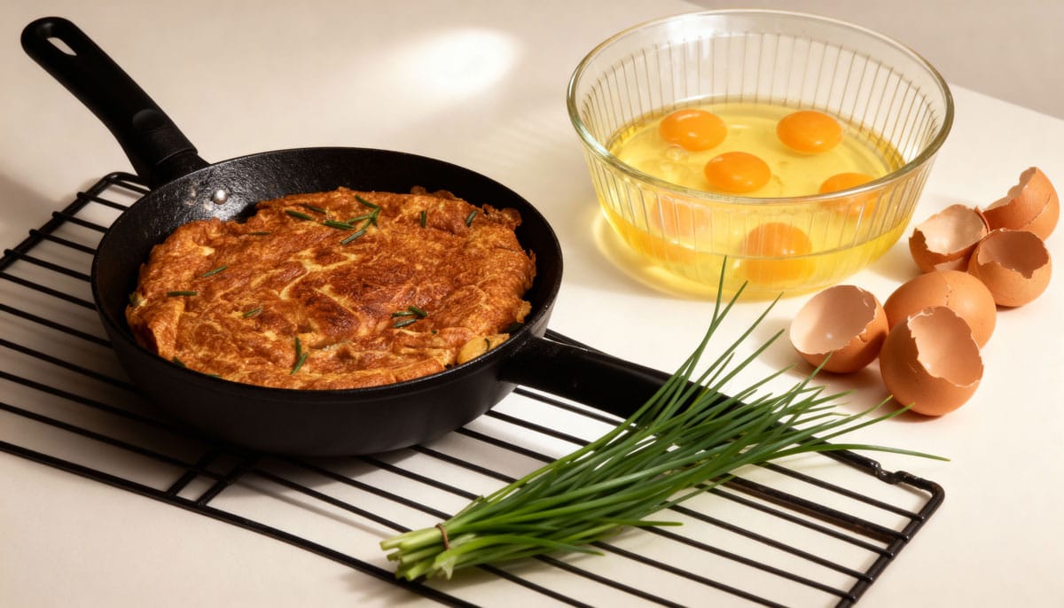 Omelette du Jura moelleuse : la vraie recette en 15 min