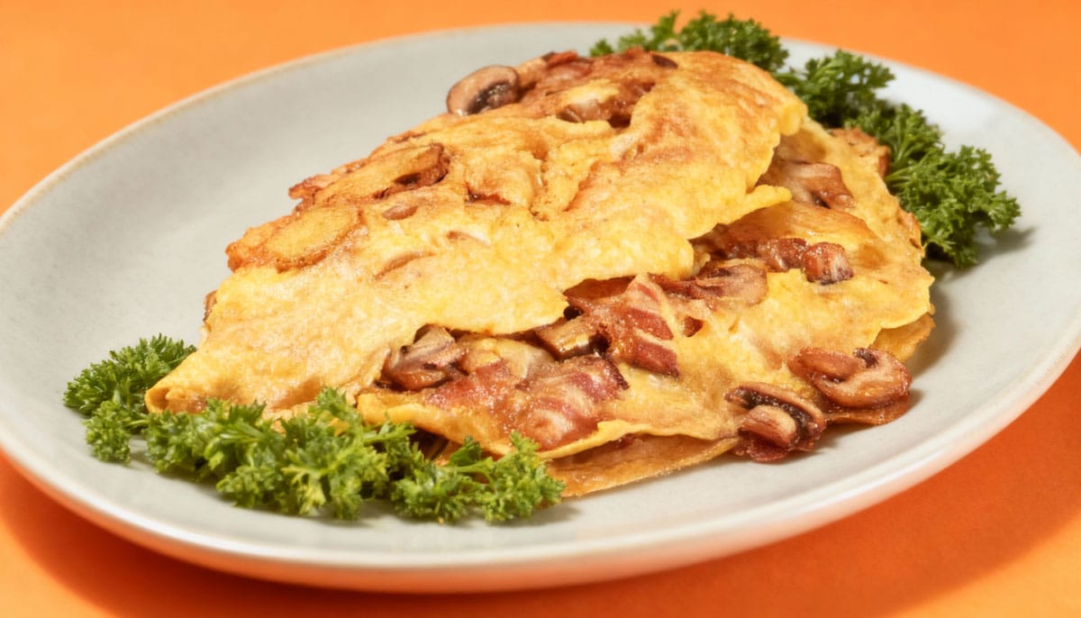 Omelette forestière