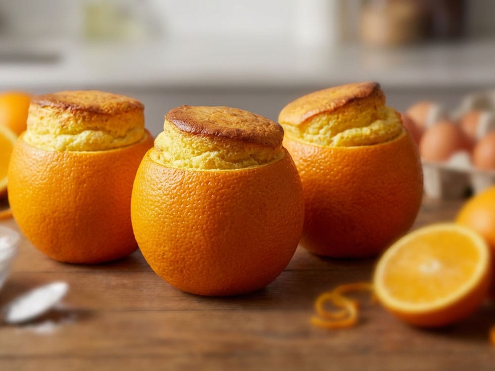 Oranges soufflées
