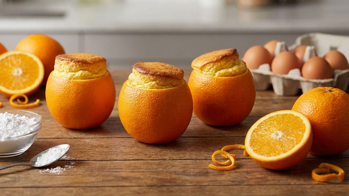 Oranges soufflées