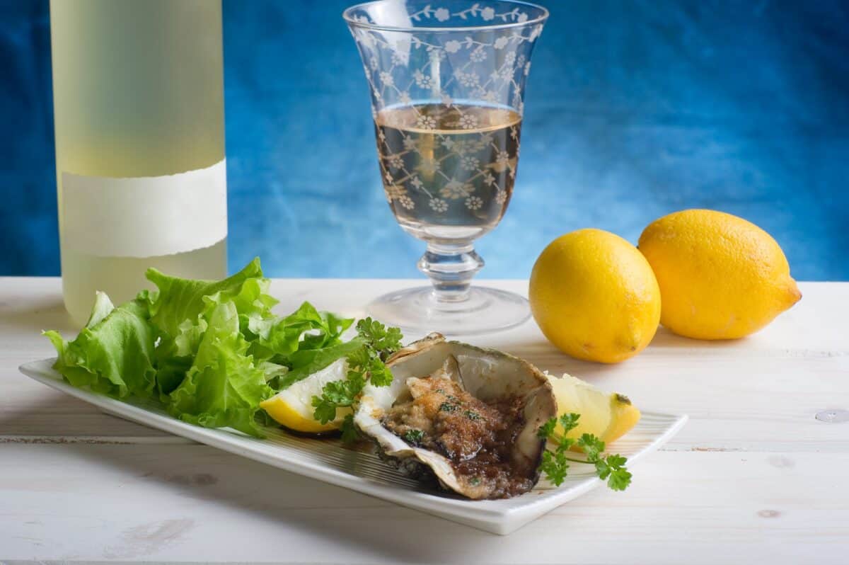 oyster au gratin