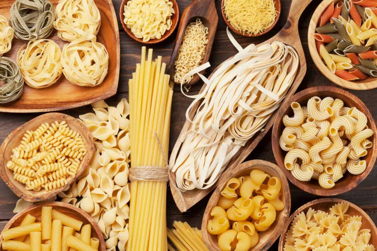 Pâtes diverses