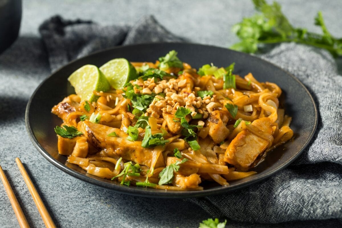 Recette : Pad Thaï Poulet Facile