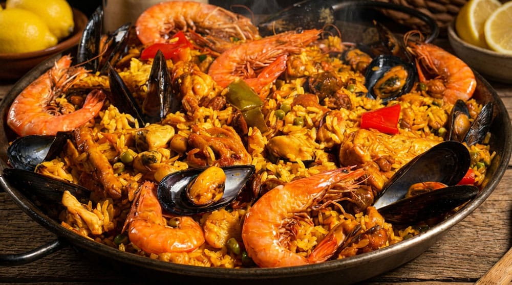 Paella catalane