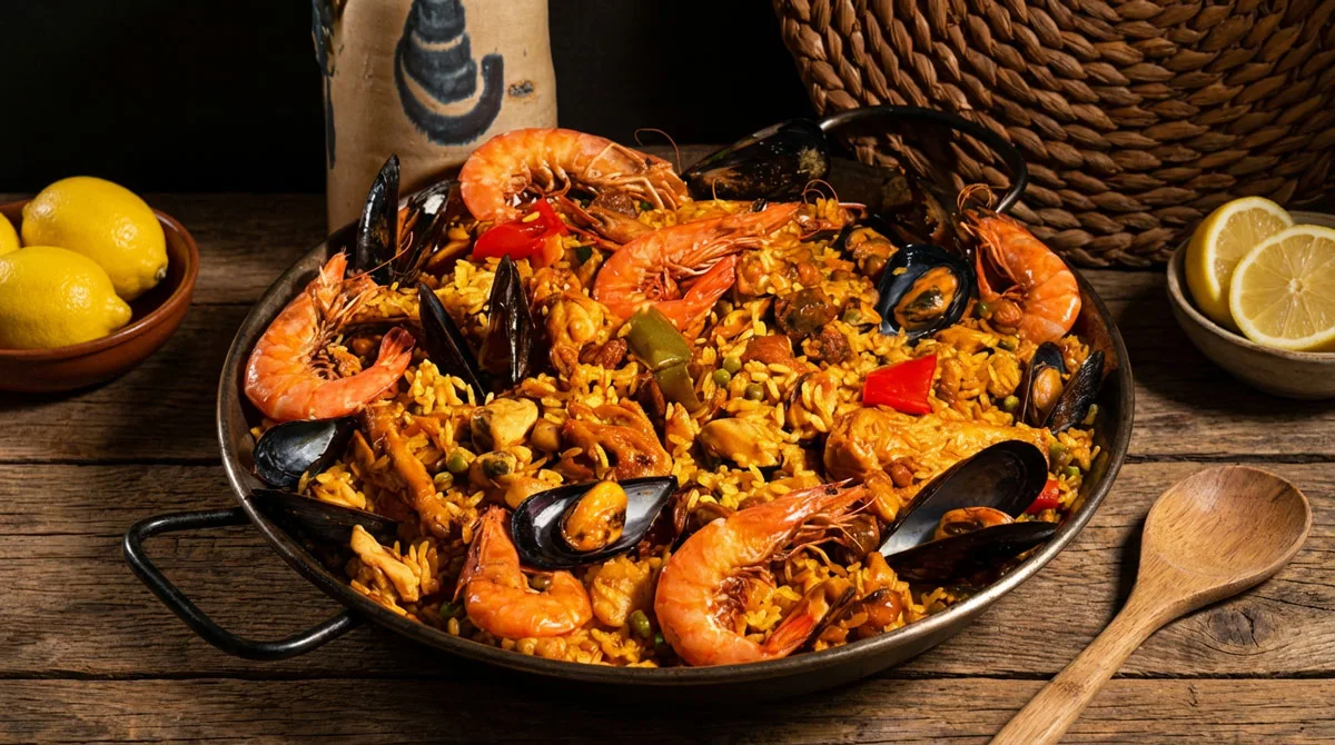 Paella catalane