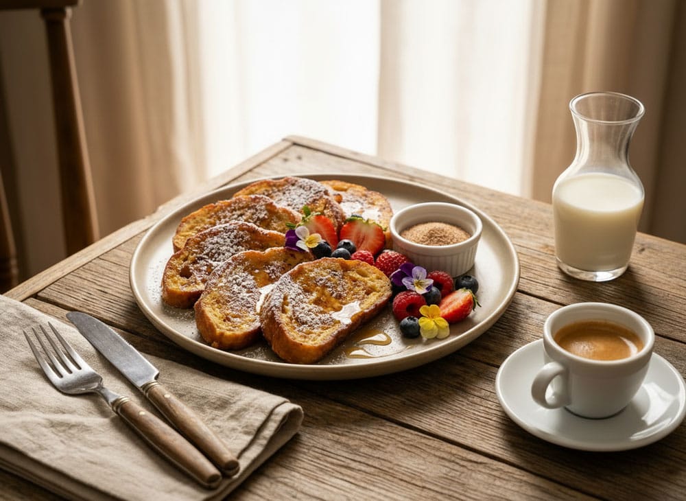 Pain perdu à la portugaise