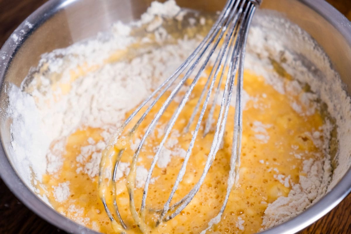 Pâte à crêpes sans grumeaux