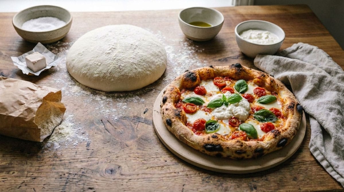 Pâte à pain pour pizza