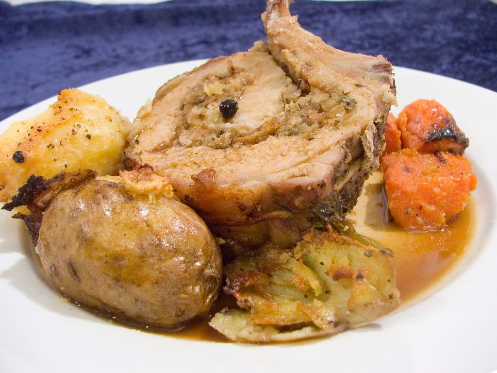 Paupiette de porc au four