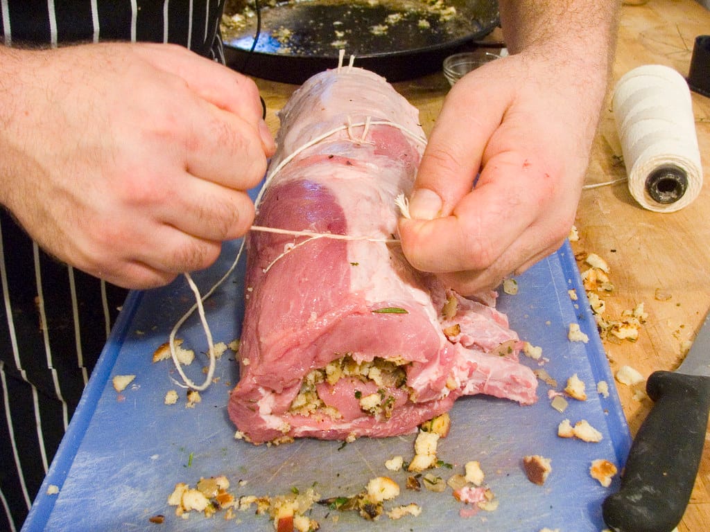 Paupiette de porc au four