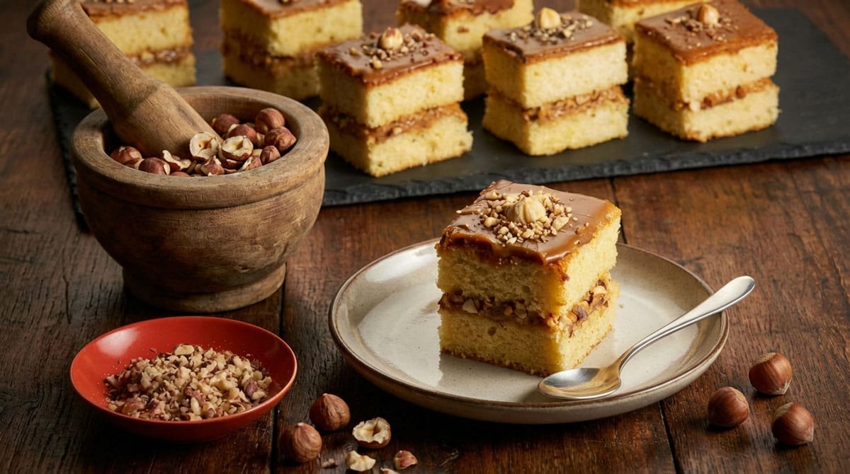 Pavés aux noisettes