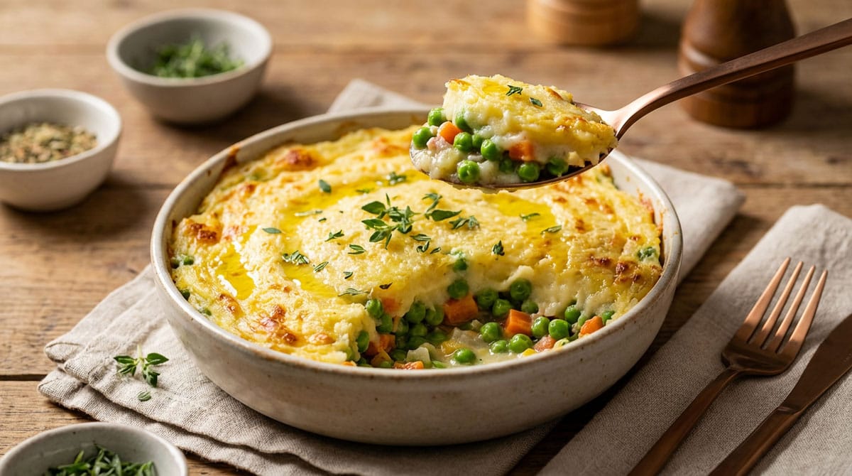 Petits pois Parmentier