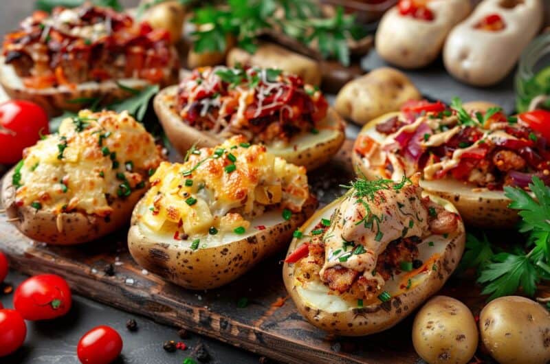 Recette pommes de terres farcies