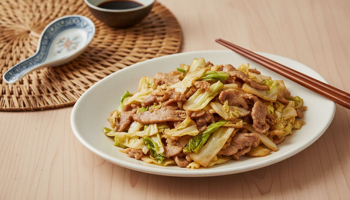 Porc au chou à la chinoise