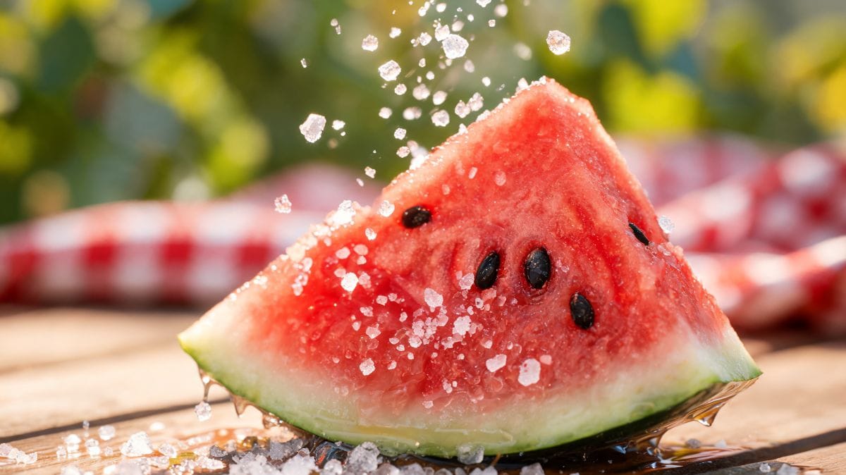 Pourquoi mettre du sel sur la pastèque ?