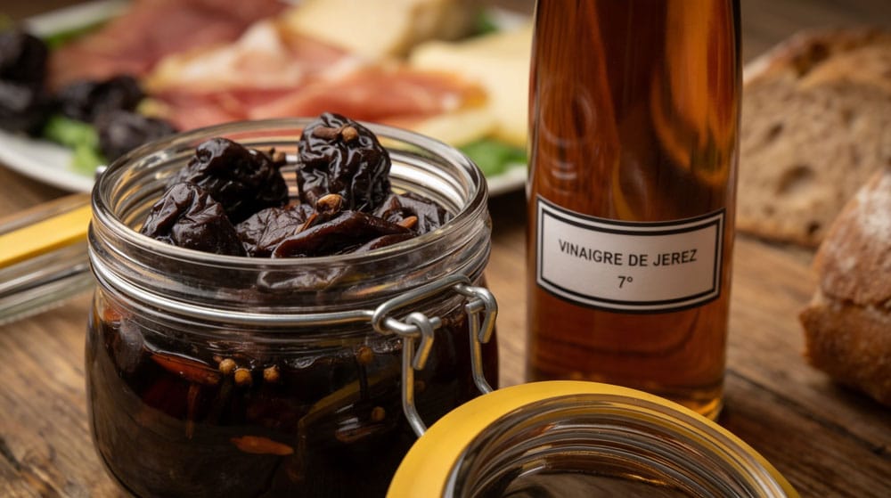 Pruneaux au vinaigre de xérès