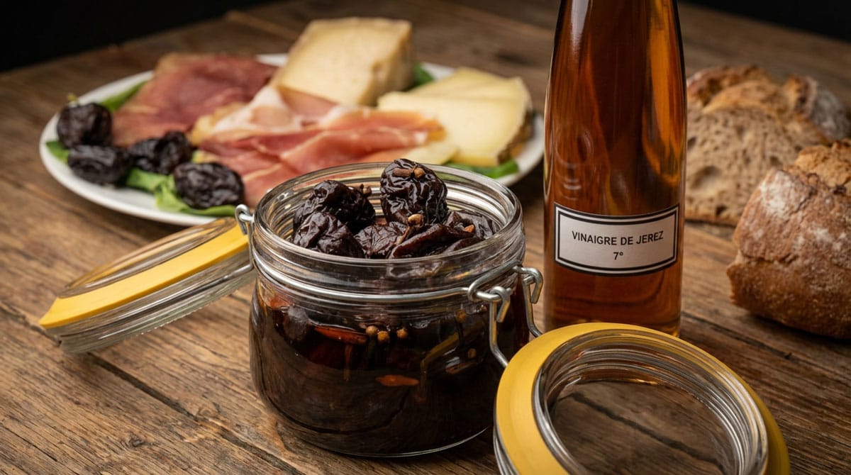 Pruneaux au vinaigre de xérès