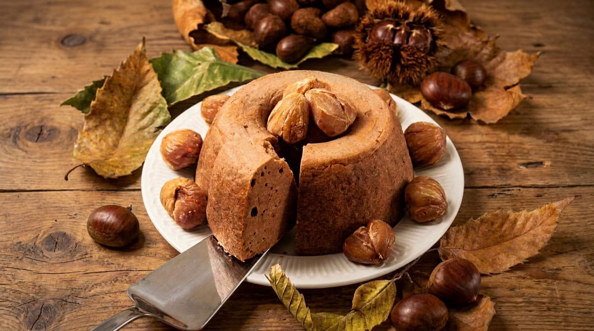 Pudding salé de marrons à l'américaine