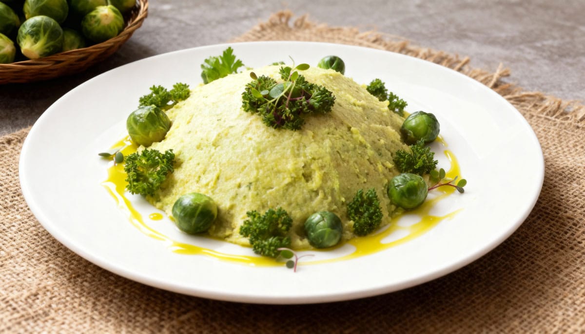 Purée de choux de Bruxelles